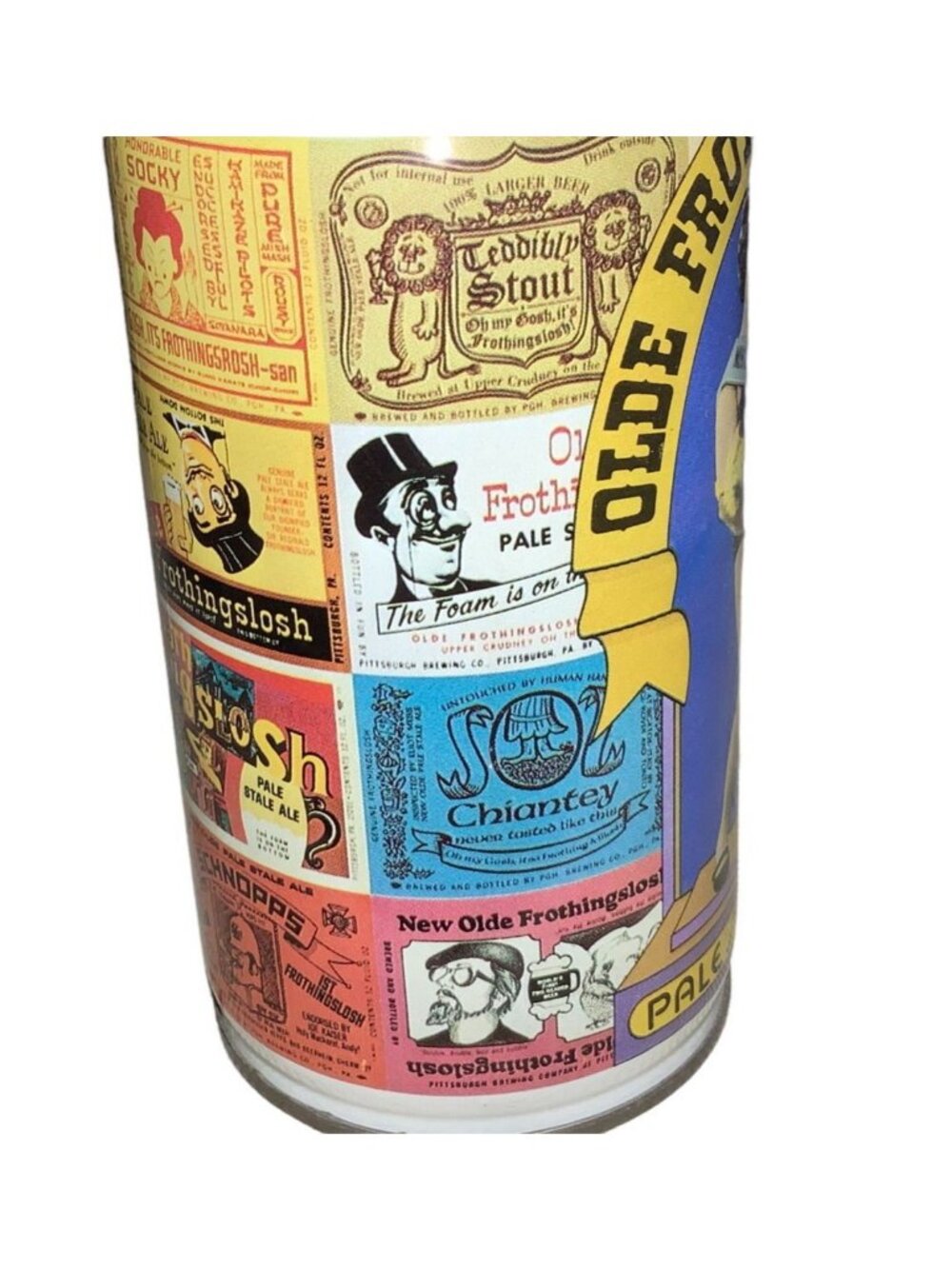 Olde Frothingslosh Beer Can Pittsburg Brewing Company  Collectible  Empty - Picture 6 of 16